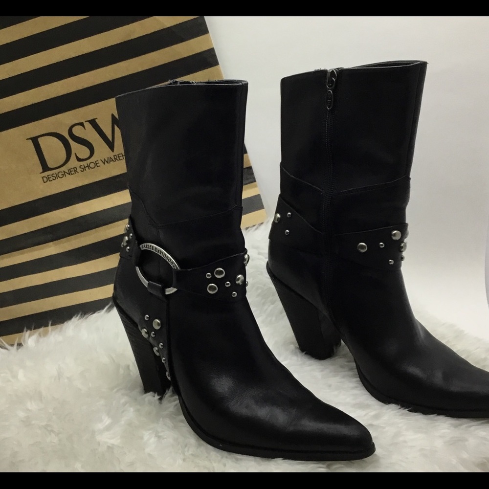 👢WOMENS HARLEY DAVIDSON HEELED 👢 BOOT 7 1/2